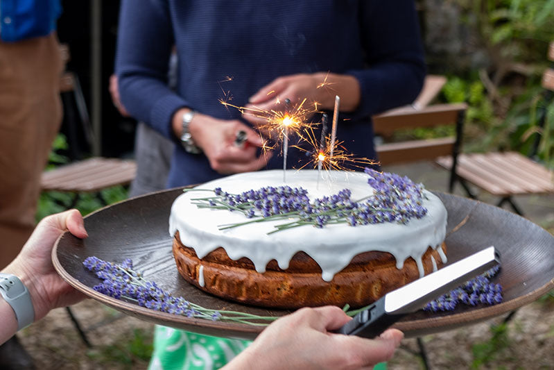 Sourdough Lemon and Poppy Seed Cake