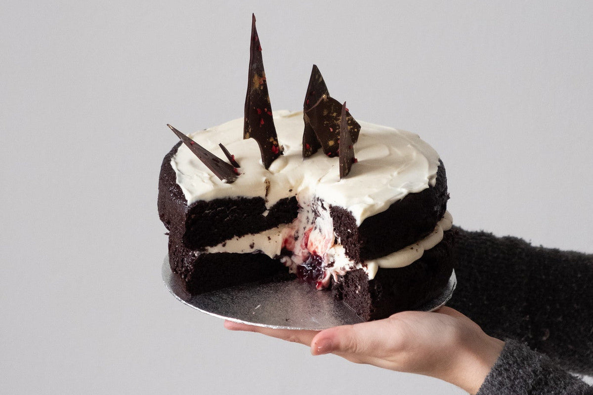 Chocolate Sourdough Cake with Cream Cheese Frosting