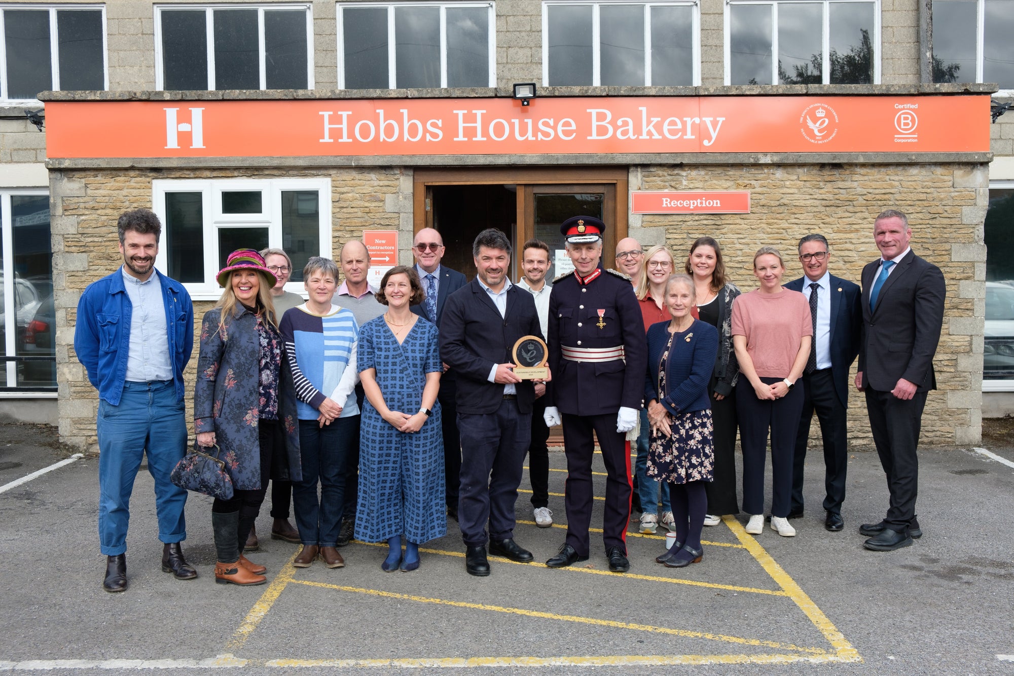 King's Award Presentation