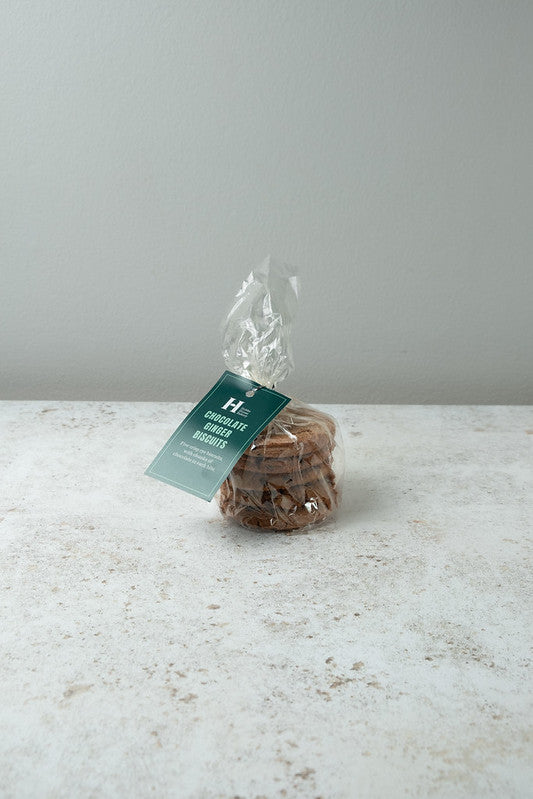 Chocolate Ginger Biscuits x5