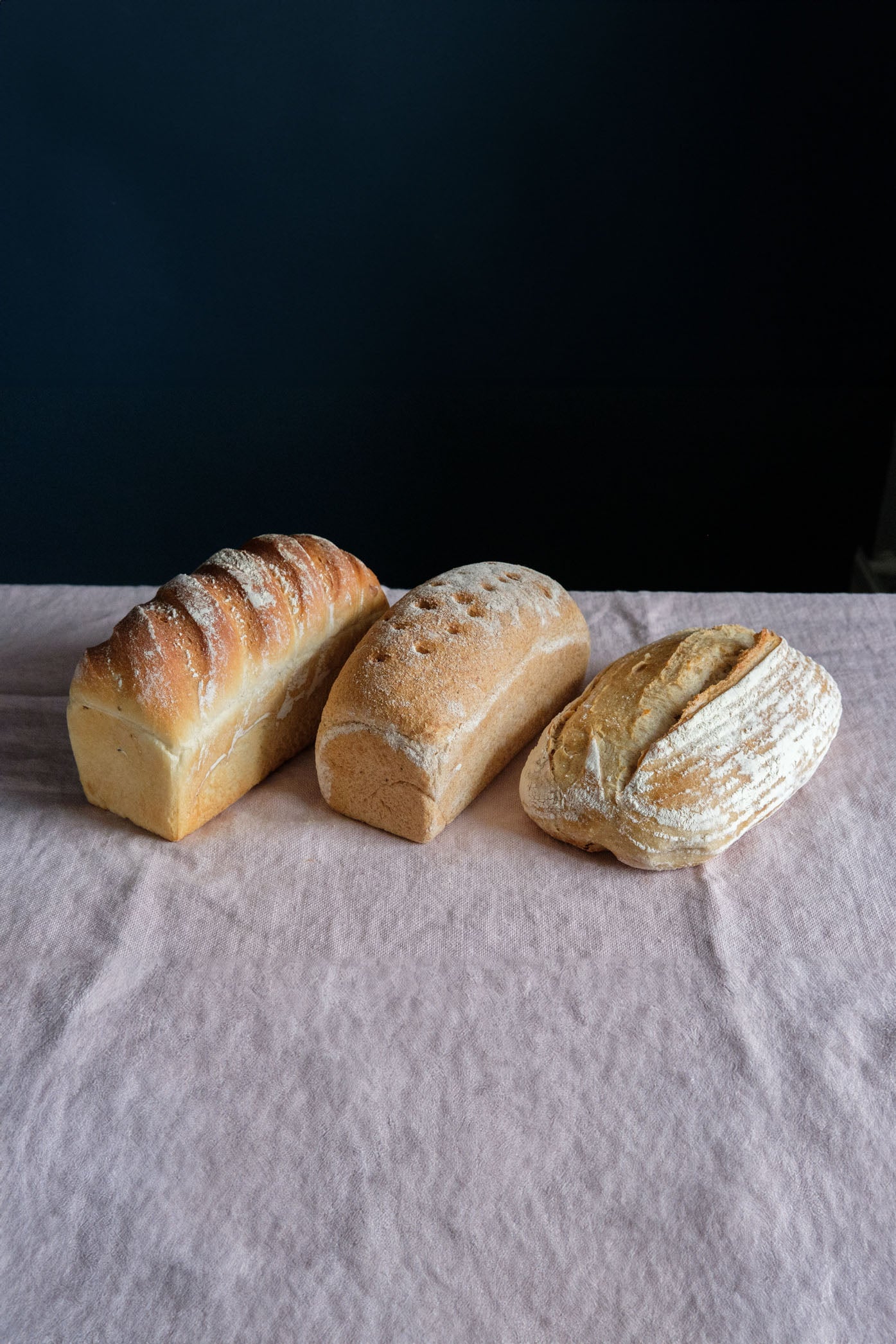 Sherston Organic Wholemeal and Organic Wild White Sourdough Loaves