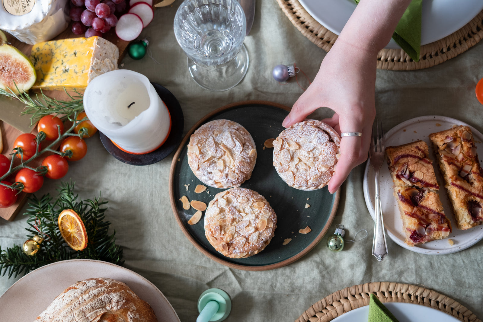 Luxury Almond Mince Pies x4