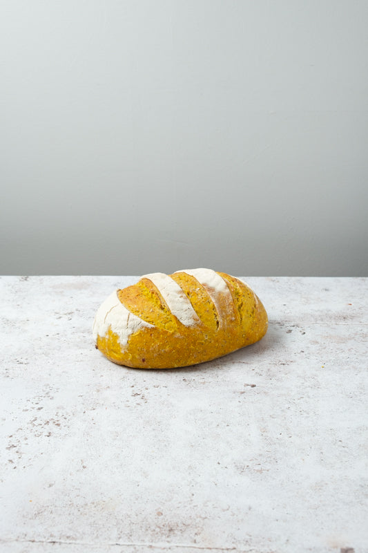 Turmeric and Chilli Sourdough Loaf