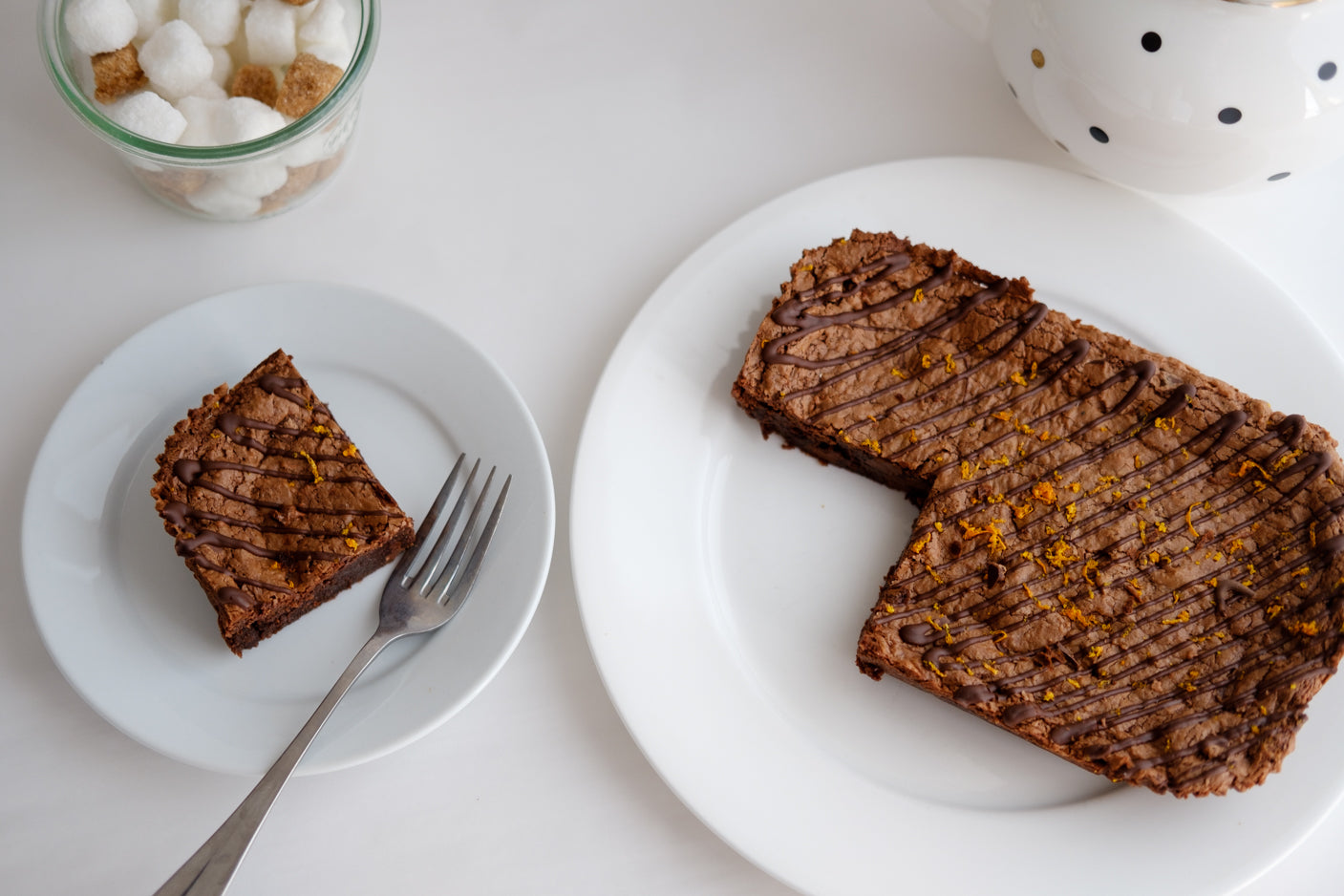 Chocolate Orange Brownie (flour free)